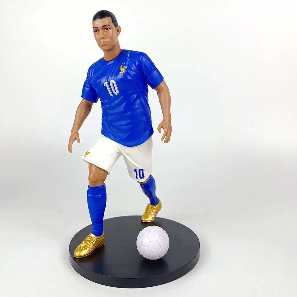 Figurine Football – Mbappé, Ronaldo, Messi – Cadeau Fan Real Madrid & Barcelone