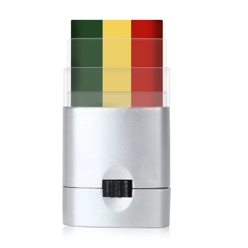 Country Flag Face Paint Stick Stripe Football Fan Brush Stick Face & Body Paint Football Game Cheering Cheerleading Decoration