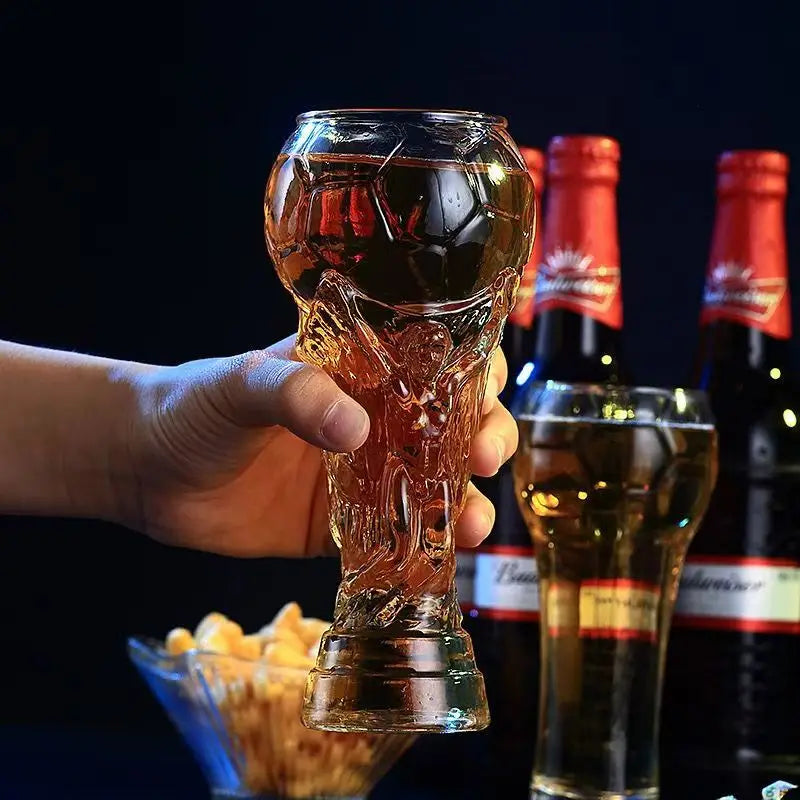 Verre Ballon de Football – Mug Original en Verre Borosilicaté – 3 Tailles