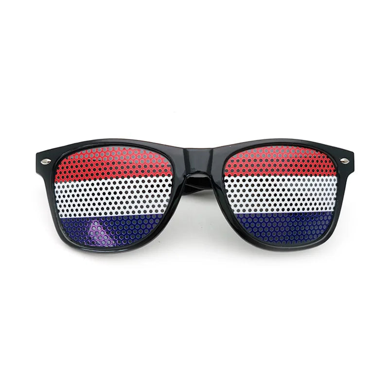 Lunettes de Soleil Drapeaux – 42 Pays – Accessoire Supporter Football