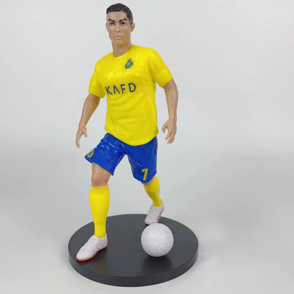 Figurines Football Stars – Ronaldo, Messi, Mbappé – Cadeau Fan