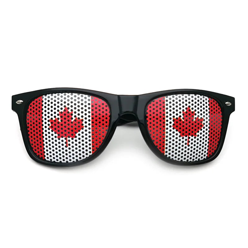 Lunettes de Soleil Drapeaux – 42 Pays – Accessoire Supporter Football