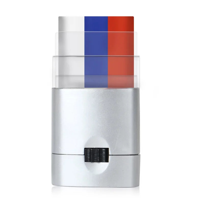 Country Flag Face Paint Stick Stripe Football Fan Brush Stick Face & Body Paint Football Game Cheering Cheerleading Decoration