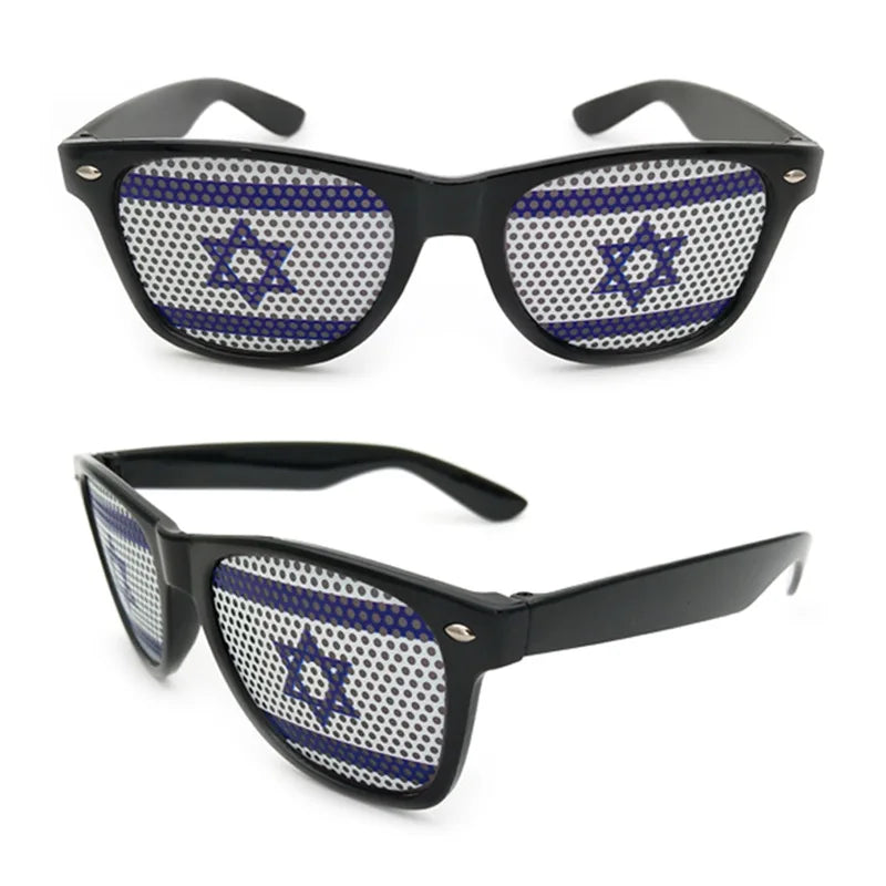 Lunettes de Soleil Drapeaux – 42 Pays – Accessoire Supporter Football
