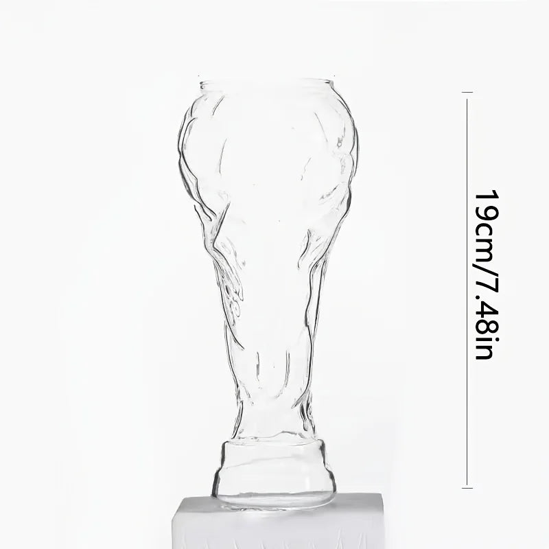 Verre à Bière Trophée Football 450ml – Cadeau Fan Coupe du Monde 2026