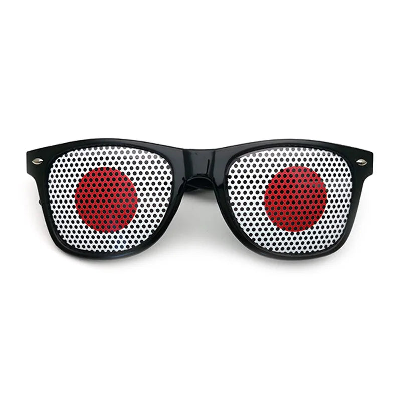 Lunettes de Soleil Drapeaux – 42 Pays – Accessoire Supporter Football
