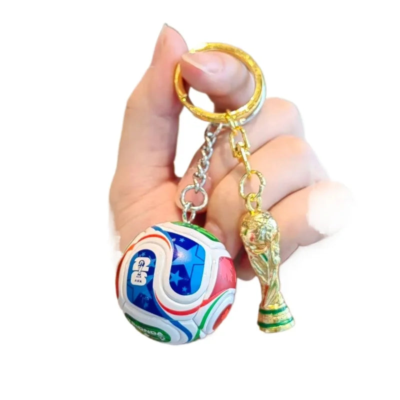 Porte-clés Ballon FIFA 2026 – Ballon Miniature Coupe du Monde Cadeau Fan