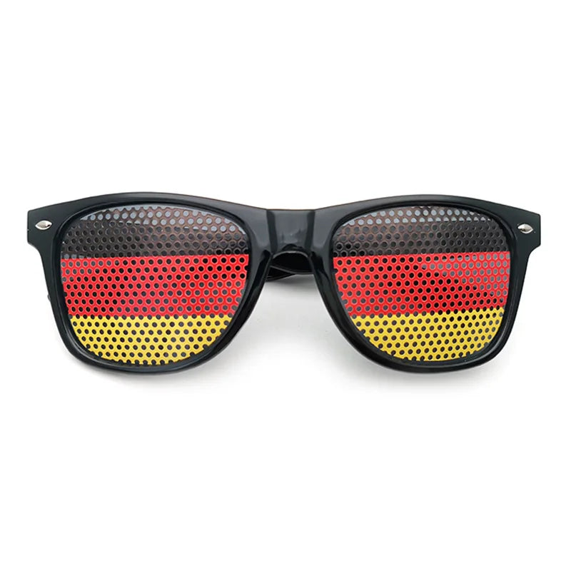 Lunettes de Soleil Drapeaux – 42 Pays – Accessoire Supporter Football