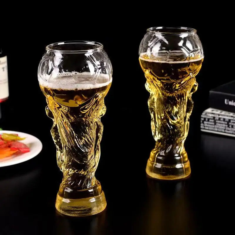 Verre Ballon de Football – Mug Original en Verre Borosilicaté – 3 Tailles