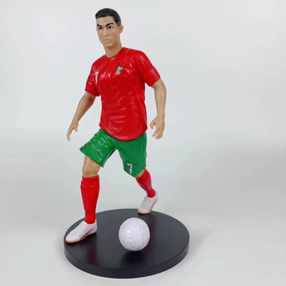 Figurines Football Stars – Ronaldo, Messi, Mbappé – Cadeau Fan