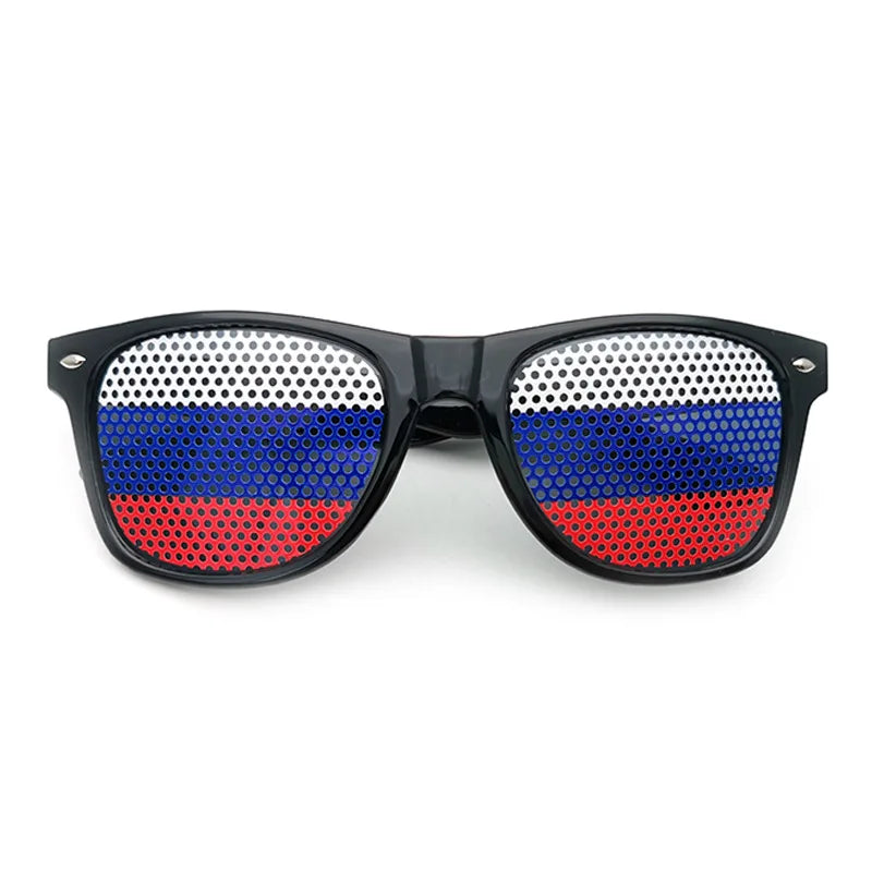 Lunettes de Soleil Drapeaux – 42 Pays – Accessoire Supporter Football