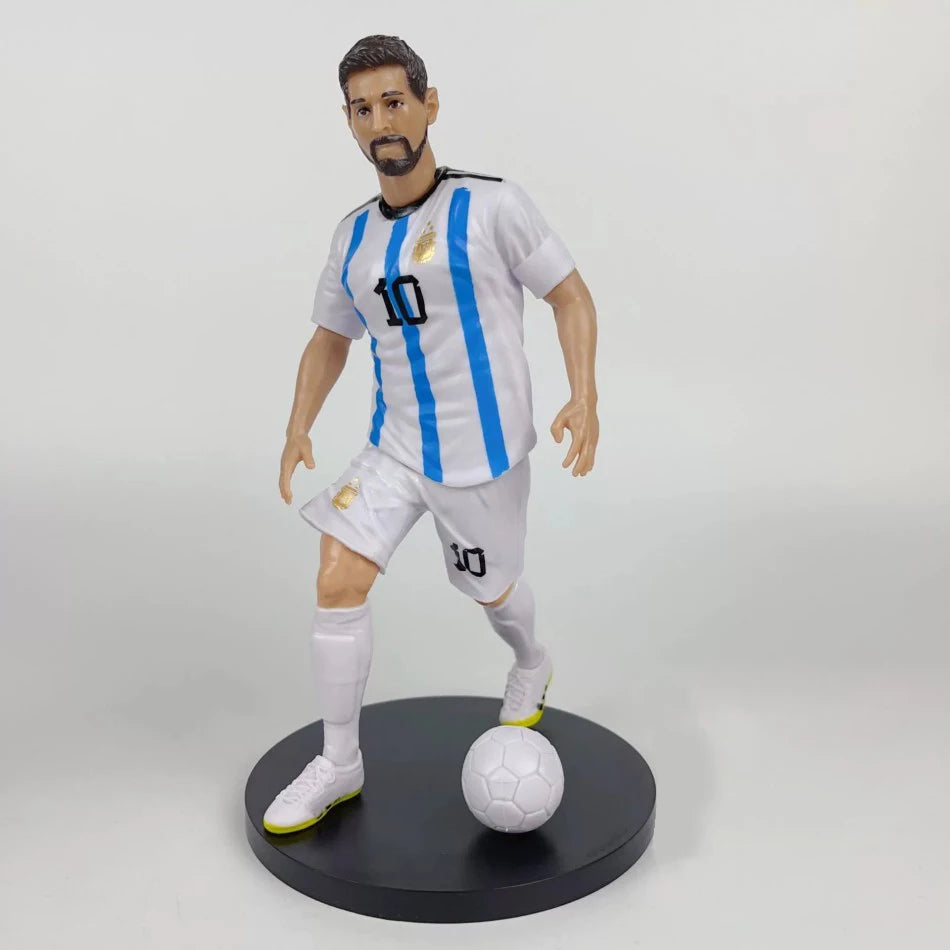 Figurines Football Stars – Ronaldo, Messi, Mbappé – Cadeau Fan