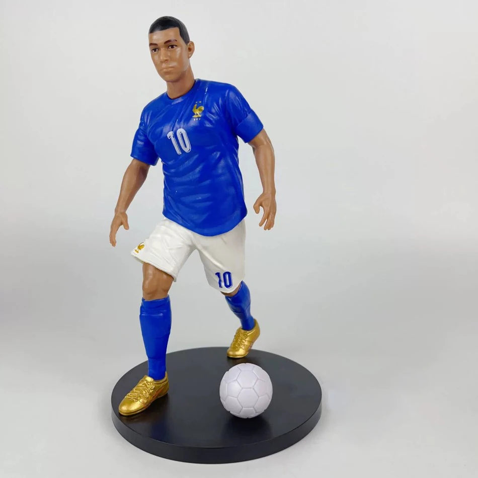 Figurines Football Stars – Ronaldo, Messi, Mbappé – Cadeau Fan