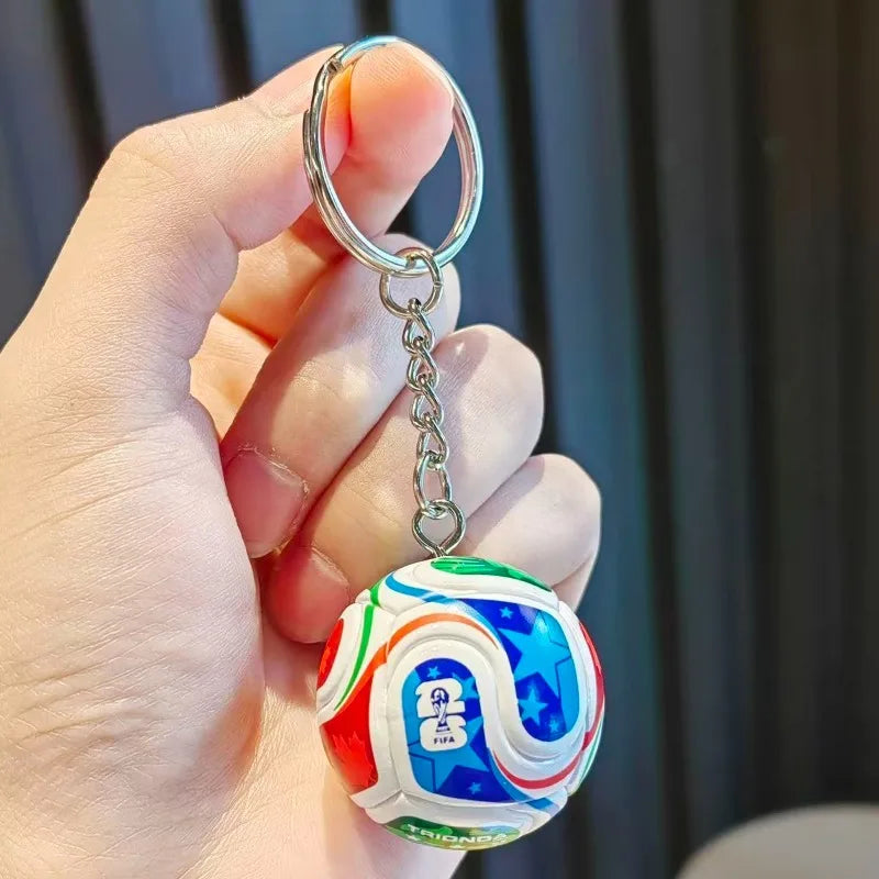 Porte-clés Ballon FIFA 2026 – Ballon Miniature Coupe du Monde Cadeau Fan