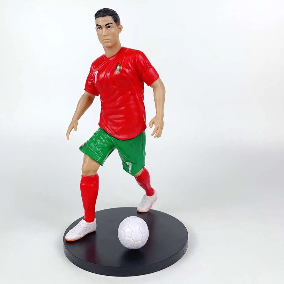 Figurine Football – Mbappé, Ronaldo, Messi – Cadeau Fan Real Madrid & Barcelone
