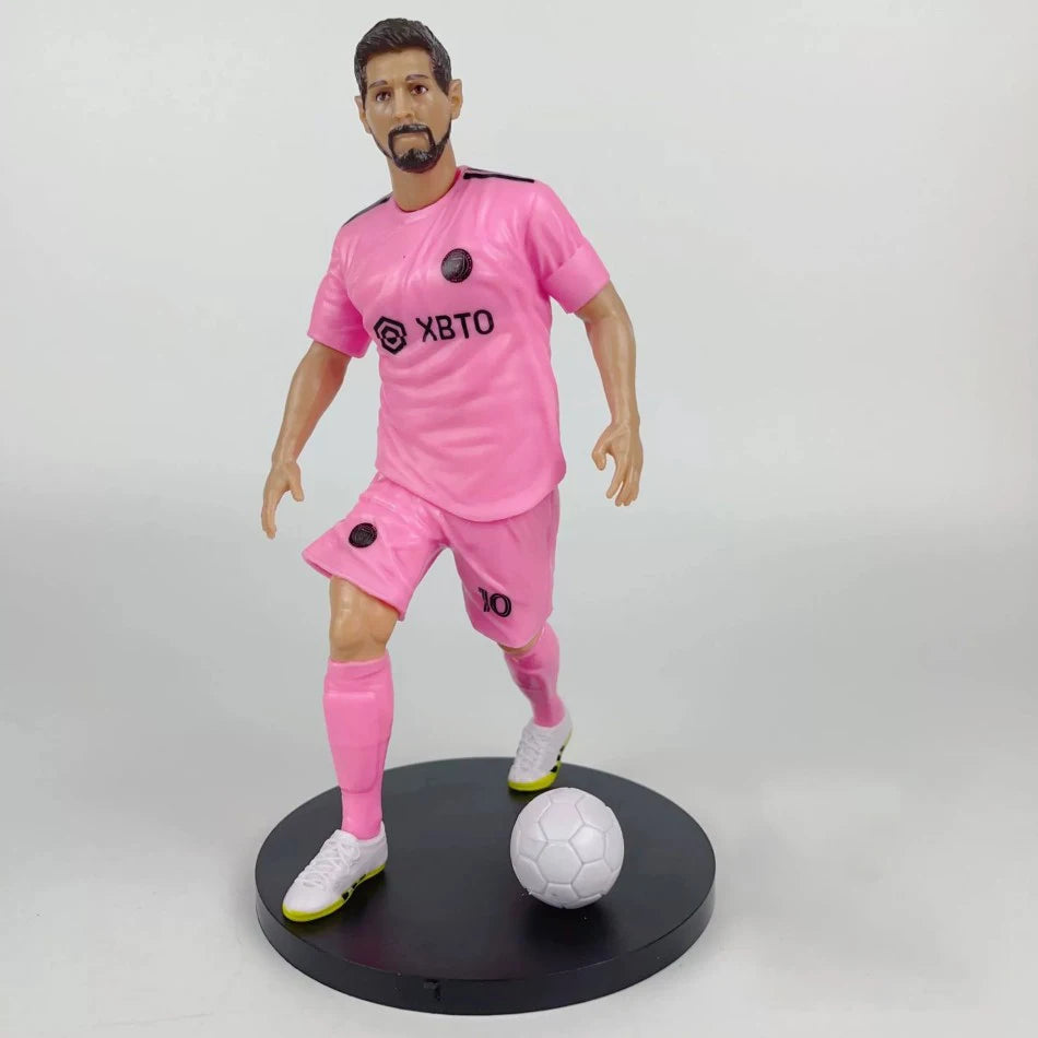 Figurines Football Stars – Ronaldo, Messi, Mbappé – Cadeau Fan