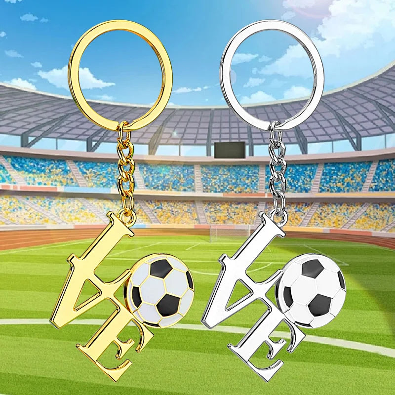 Porte-clés Souvenir Football – Trophée Coupe d'Europe – Cadeau Fan