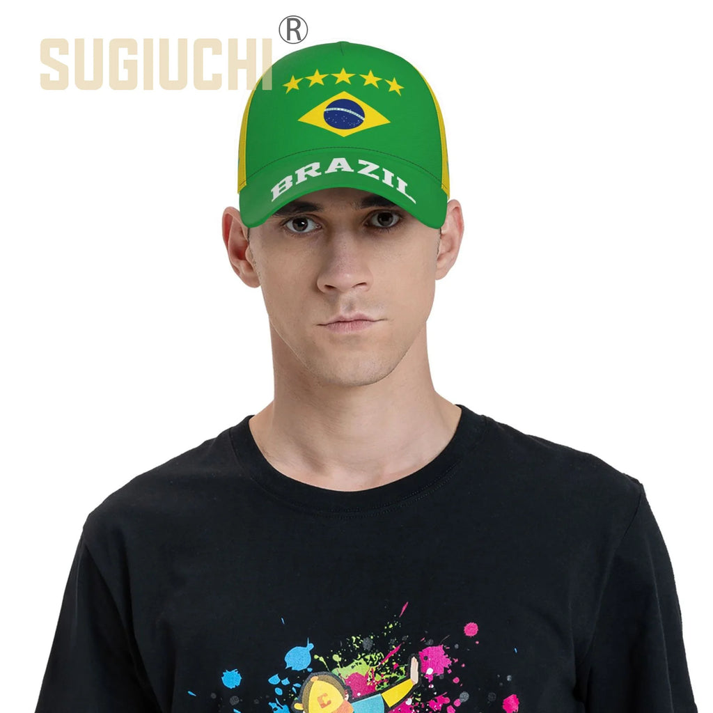 Herren Argentinien Brasilien Frankreich Belgien Spanien Portugal Niederlande Mexiko Kroatien England Katar Italien Uruguay Flagge Baseballkappe