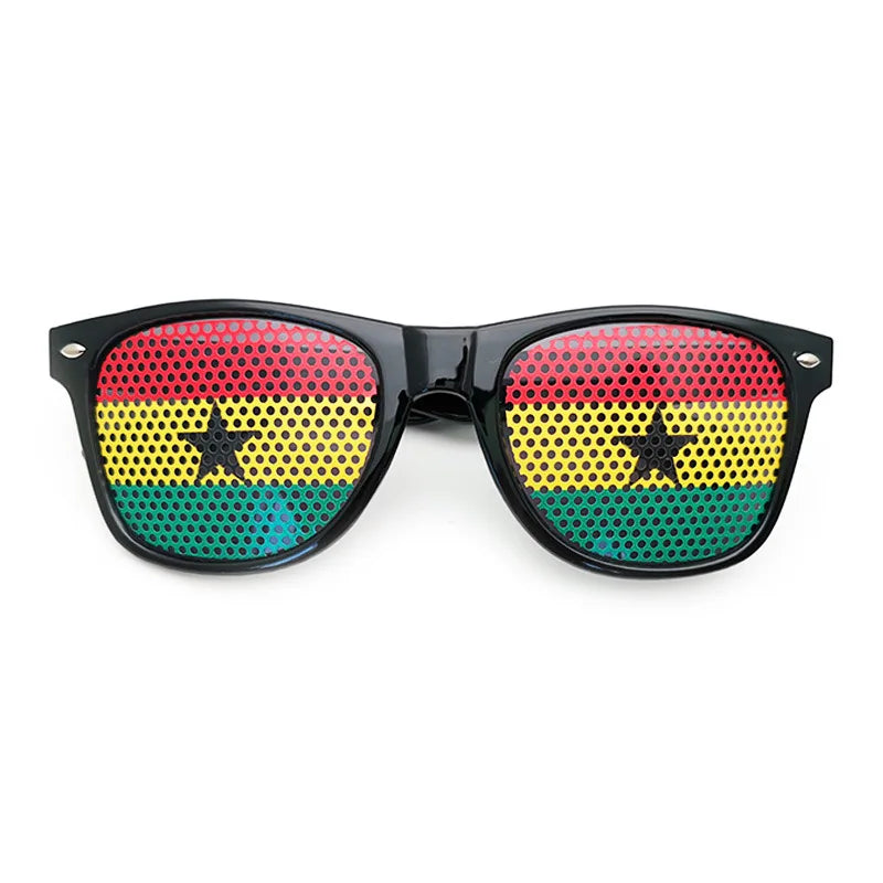 Lunettes de Soleil Drapeaux – 42 Pays – Accessoire Supporter Football