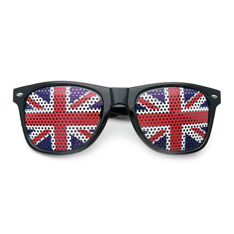 Lunettes de Soleil Drapeaux – 42 Pays – Accessoire Supporter Football