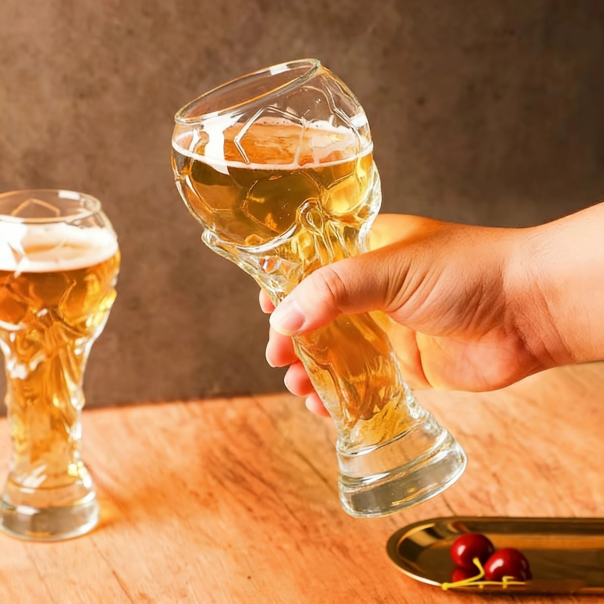 Verre à Bière Trophée Football 450ml – Cadeau Fan Coupe du Monde 2026