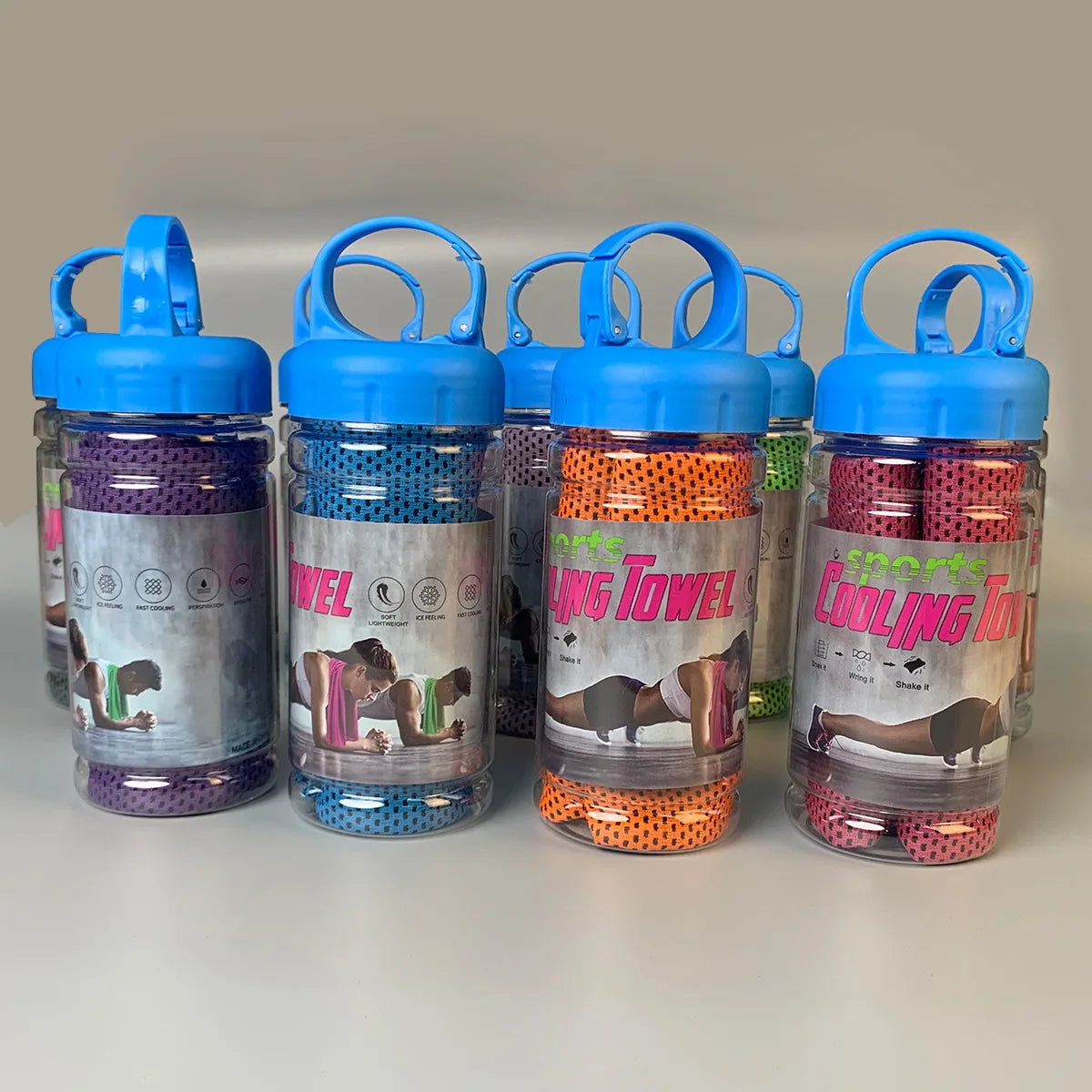 Serviette Rafraîchissante Instantanée Sport & Voyage